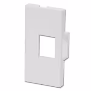 LINDY Single Snap-in Block for 15x20mm Keystones 4 Pack