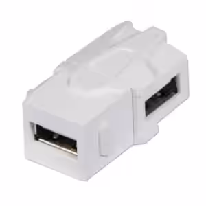 LINDY USB A to A 90 Degree Keystone Module