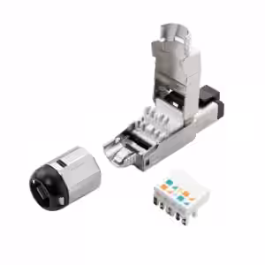 LINDY CAT6A RJ45 STP Field Termination Plug