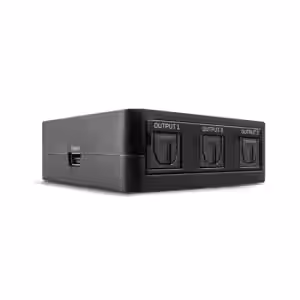 LINDY 70480 3 Port TosLink Optical Digital Audio Splitter