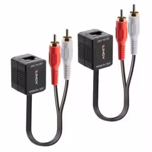 LINDY 70460 500m Cat.6 Phono Analogue Audio Extender