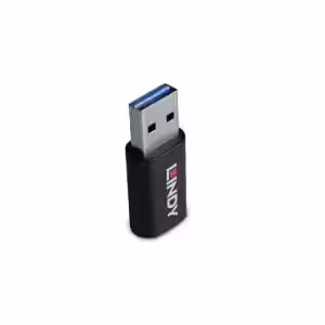 Lindy 71264 USB 2.0 Type A to C Data Blocker with 15W Charging