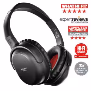 Lindy BNX-60 Wireless Active Noise Cancelling Headphones Matt Black aptX