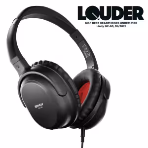 LINDY NC-60 (20424) 40mm Wired Active Noise Cancelling Headphones