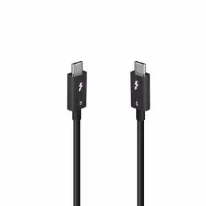 Lindy 1m Thunderbolt 5 Cable, 80Gbps, 240W, 48V