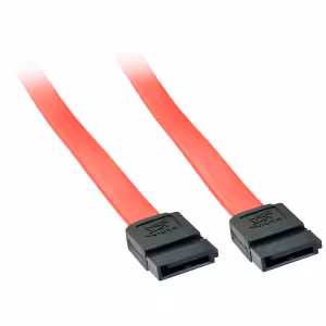LINDY Serial ATA SATA 7 Pin Internal Cable 0.7m Red