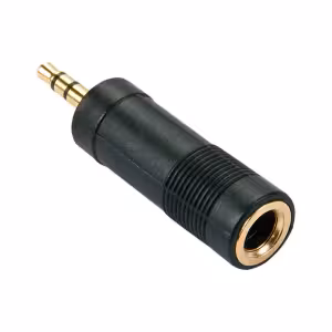 LINDY 35621 3.5mm Male to 6.3mm Female Stereo Jack Adapter