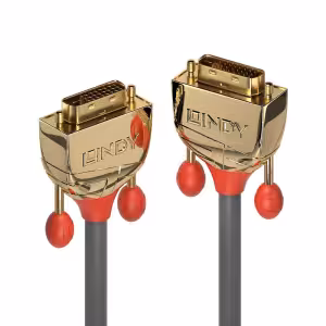 LINDY Gold Line DVI-D Dual Link Cable 0.5m 2560x1600