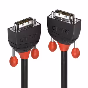 Lindy Black Line 2m DVI-D Single Link Cable