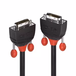 LINDY Black Line DVI-D Dual Link Cable 5m, 2560x1600