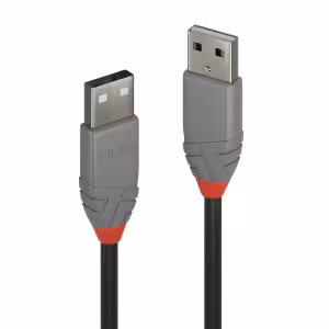 LINDY Anthra Line USB 2.0 Type A to A Cable 2m 480Mbps