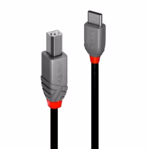 Lindy 36943 Anthra Line 3m USB 2.0 USB-C to B Cable 5V