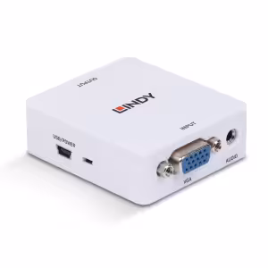 Lindy 38284 VGA and Analogue Audio to HDMI Converter, 1080p