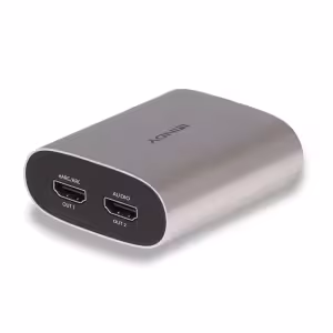 LINDY 38368 HDMI eARC Audio Extractor, 4K60 HDR