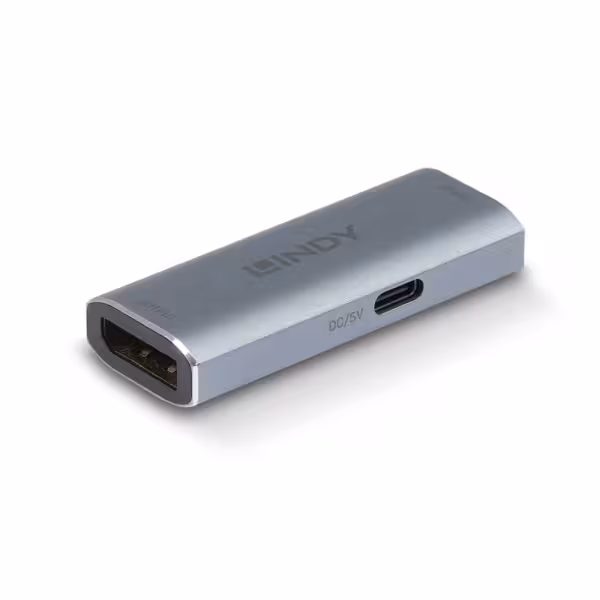 LINDY 38421 DisplayPort 1.4 Repeater 8K UHD 35m