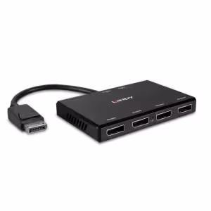 LINDY 38431 4 Port DisplayPort 1.2 MST Hub 4K