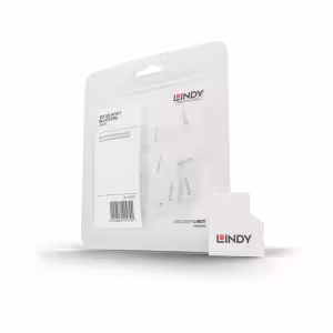 LINDY 40479 SD Port Blocker White 10 Pack