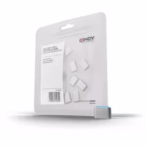 LINDY USB-C Port Blocker Locks Blue ( ) 10 Pack