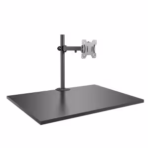 LINDY 40657 Single Display Monitor Bracket with Pole and Desk Clamp