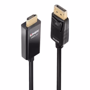 Lindy 40928 5m DisplayPort to HDMI 4K60Hz HDR Adapter Cable
