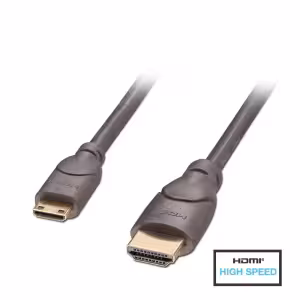 LINDY Anthra Line 0.5m HDMI to Mini HDMI Cable 4K 60Hz