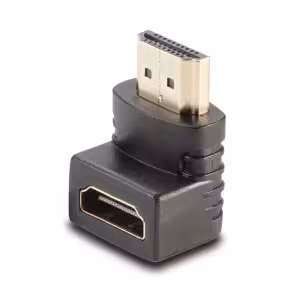 LINDY 41085 HDMI Female to HDMI Male 90 Degree Adapter Down