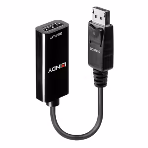 LINDY DisplayPort 1.2 to HDMI 4K30Hz Passive Adapter 41718