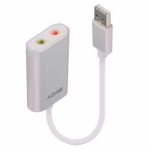 LINDY 42926 USB Type A to 3.5mm Audio Converter