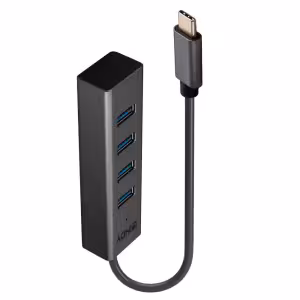 LINDY 43325 4 Port USB 3.2 Type C Hub 5Gbps