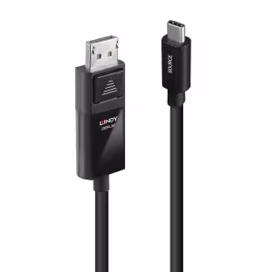 LINDY 43341 1m USB Type C to DisplayPort Adapter Cable 8K60