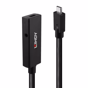 LINDY 43364 5m USB 3.2 10Gbps C/C Active Extension Lead