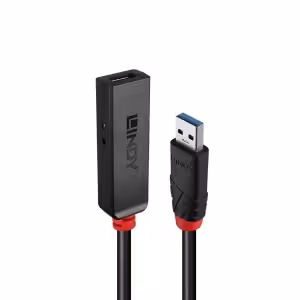 LINDY 3m USB 3.2 Gen 1 Slim Active Extension Cable
