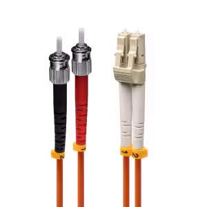 Lindy 5m LC-ST OM2 50/125 Multimode Fibre Optic Patch Cable LS0H