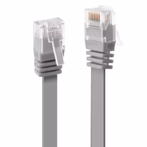 LINDY 2m Cat.6 U/UTP Flat Ethernet Cable 47492