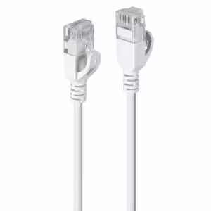 LINDY Cat.6A U/FTP Ultra Slim Ethernet Cable Grey, 2m