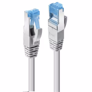 Lindy 47617 Cat.6A U/UTP LSZH Ethernet Cable, Grey, 7.5m