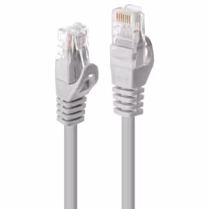 LINDY Cat.5e U/UTP Ethernet Cable Grey, 10m