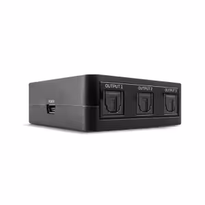 LINDY 70480 3 Port TosLink Optical Digital Audio Splitter