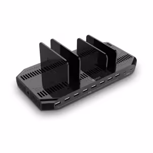 LINDY 73435 120W 10 Port USB-A & USB-C Charging Station 5V 9V