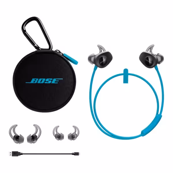 Bose SoundSport Wireless Headphones Bluetooth Sweat Resistant Aqua - image 4 of 4