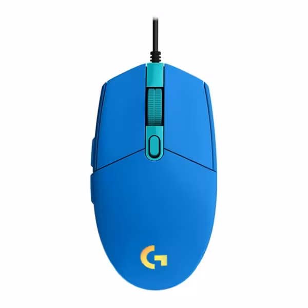 Logitech G102 LIGHTSYNC Wired Gaming Mouse Blue 8000 DPI 6 Buttons - image 6 of 6
