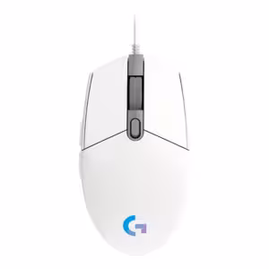 Logitech G102 LIGHTSYNC Wired Gaming Mouse White 8000 DPI
