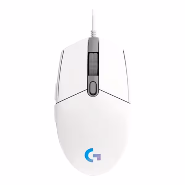 Logitech G102 LIGHTSYNC Wired Gaming Mouse White 8000 DPI - image 4 of 4