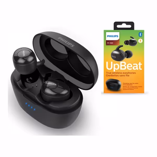 Philips SHB2505 Noise-Cancelling True Wireless Headphones Black - image 6 of 6