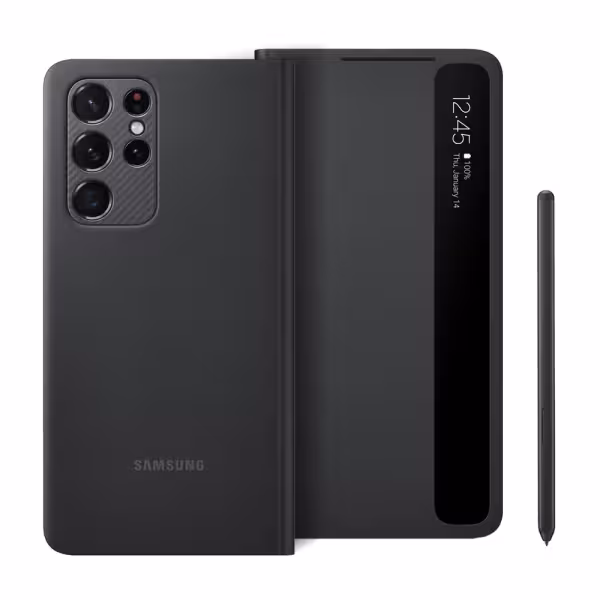Samsung Galaxy S21 Ultra 5G Smart Clear View Cover Case with S Pen - image 3 of 3