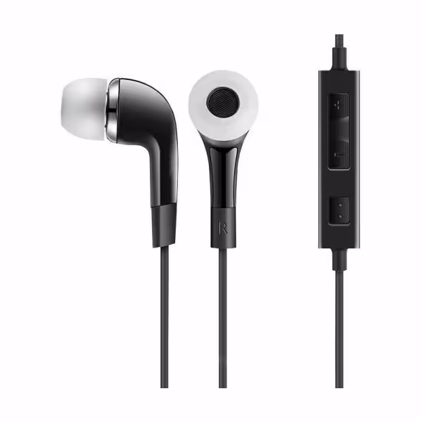 Samsung EHS64 3.5mm Earphones with Remote Black - image 2 of 2