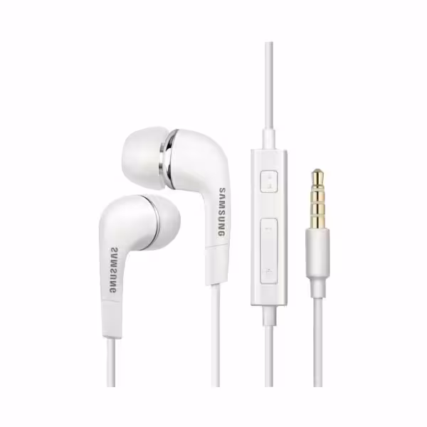 Samsung EHS64 3.5mm In-Ear Headphones with Mic White - image 3 of 3