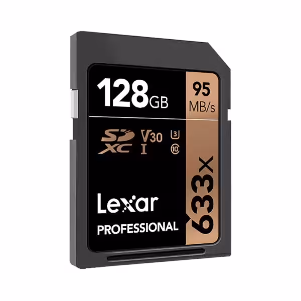 Lexar 633x 128GB SD Card UHS-I Class 10 95MB/s