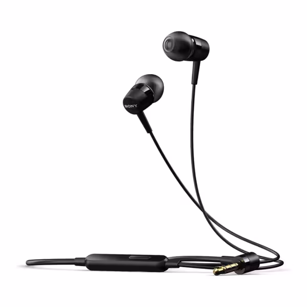 Sony MH750 Wired In-Ear Earphones with Microphone 3.5mm Black - image 6 of 6