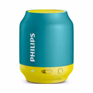 Philips BT25 Wireless Portable Mini Speaker Blue (2W)